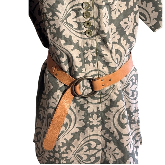 Eileen Fisher Wrap Belt with O-ring Closure Black / Brown - Picture 10 of 12